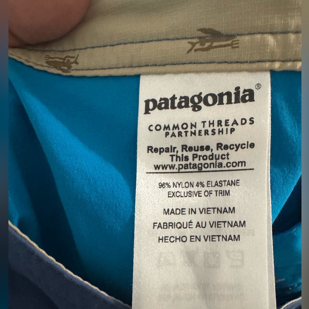 Patagonia men’s short  Blue 28 - Picture 6 of 6
